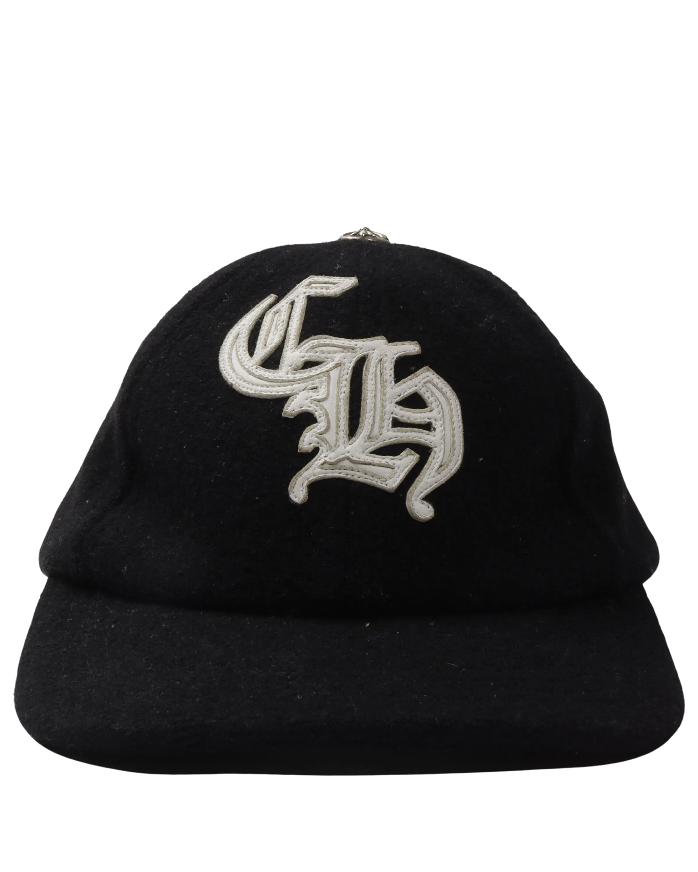 Chrome Hearts "Wool CH" Baseball Cap Black