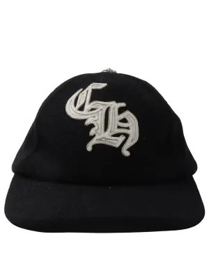 Chrome Hearts "Wool CH" Baseball Cap Black