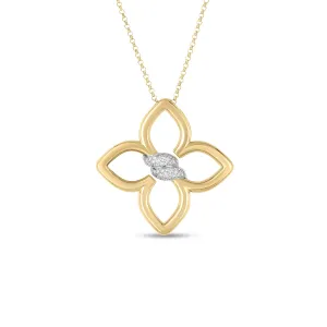 Cialoma Diamond Pendant in Yellow Gold