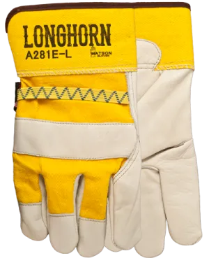 CLA281E-XL Gloves-Watson Longhorn Leather XL