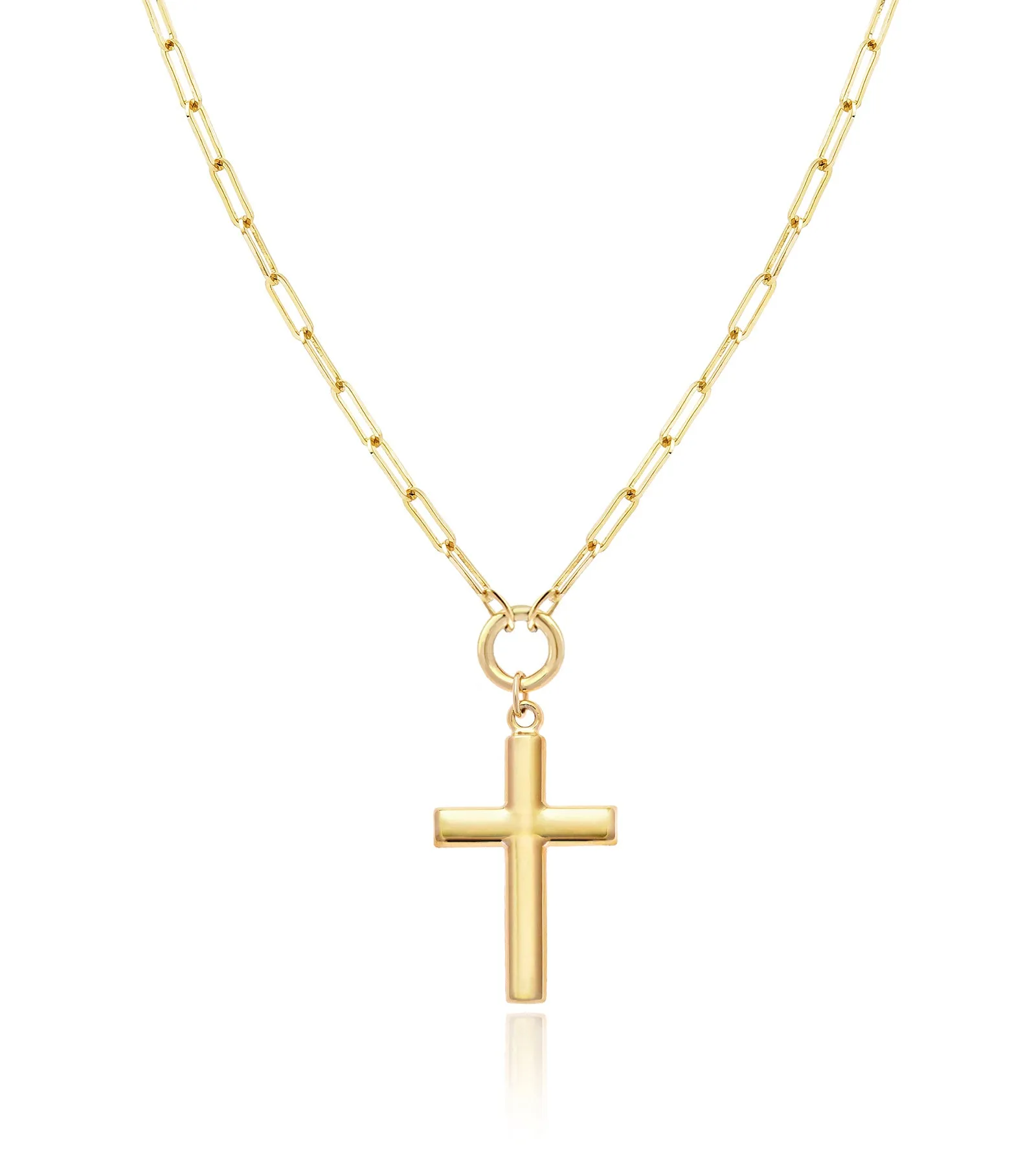 Classic Cross Pendant  Necklace