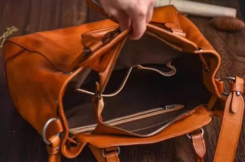 Classic Leather Satchel