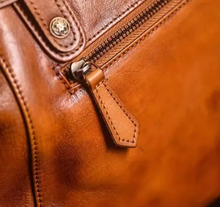 Classic Leather Satchel