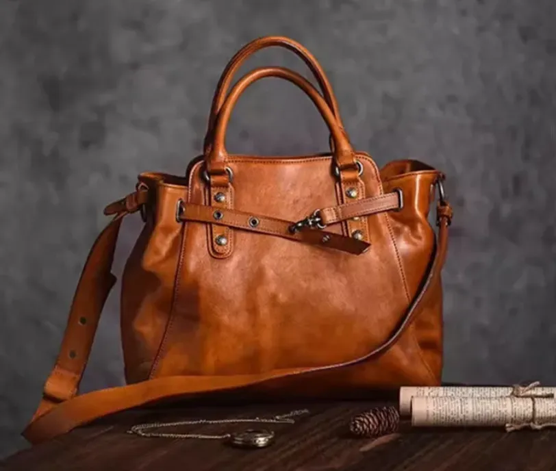 Classic Leather Satchel