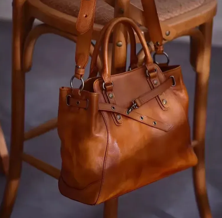 Classic Leather Satchel