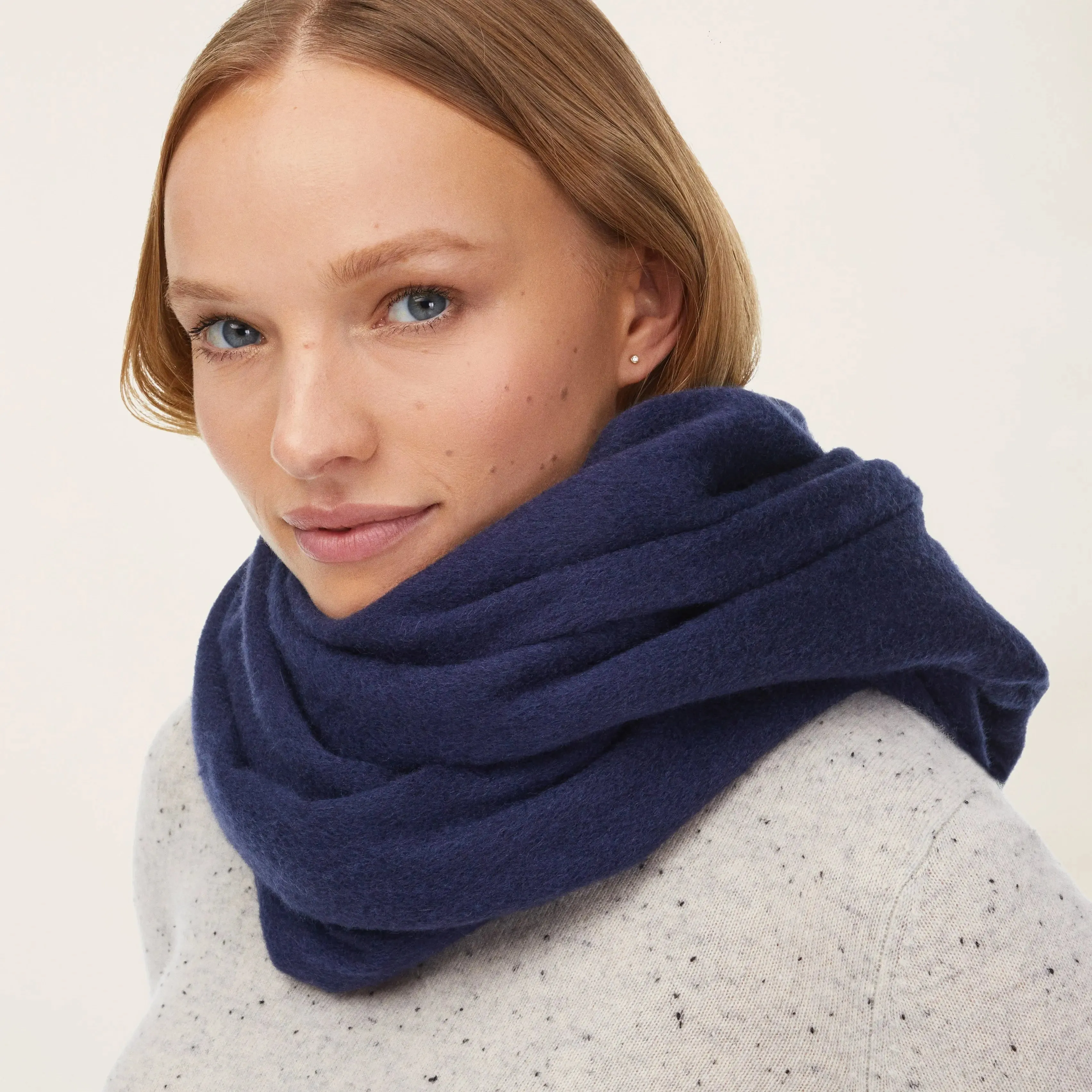 Cleo Oversized Cashmere Scarf by Italic