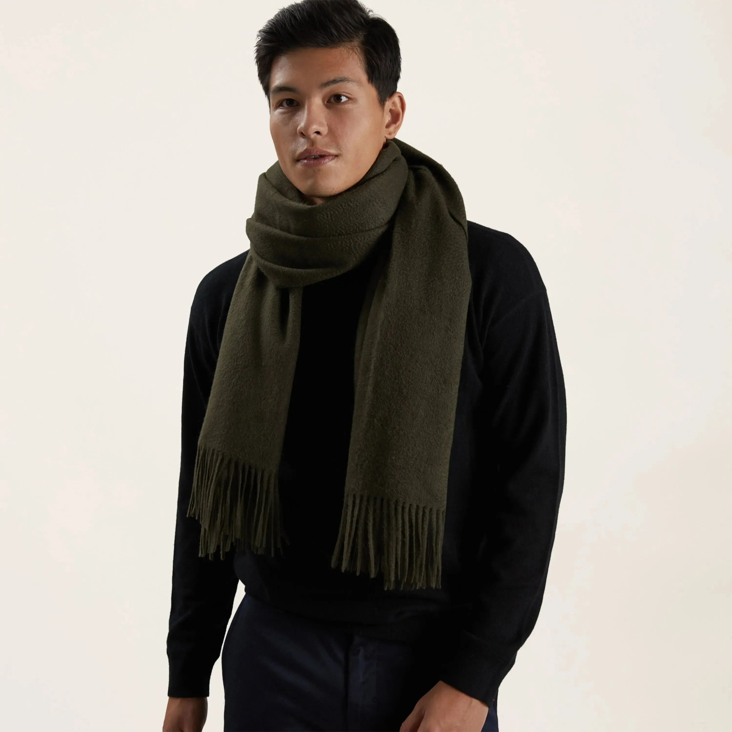 Cleo Oversized Cashmere Scarf by Italic