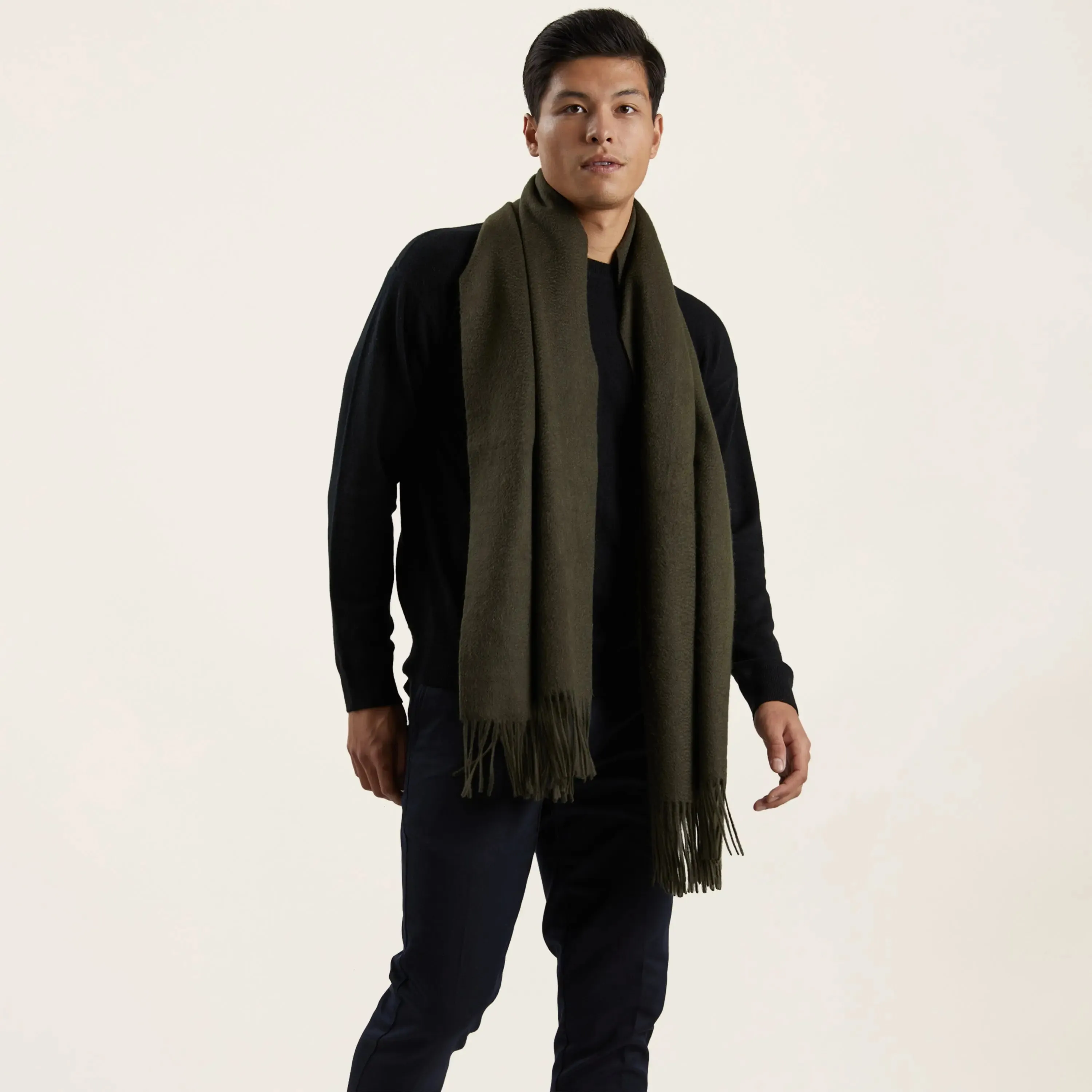 Cleo Oversized Cashmere Scarf by Italic