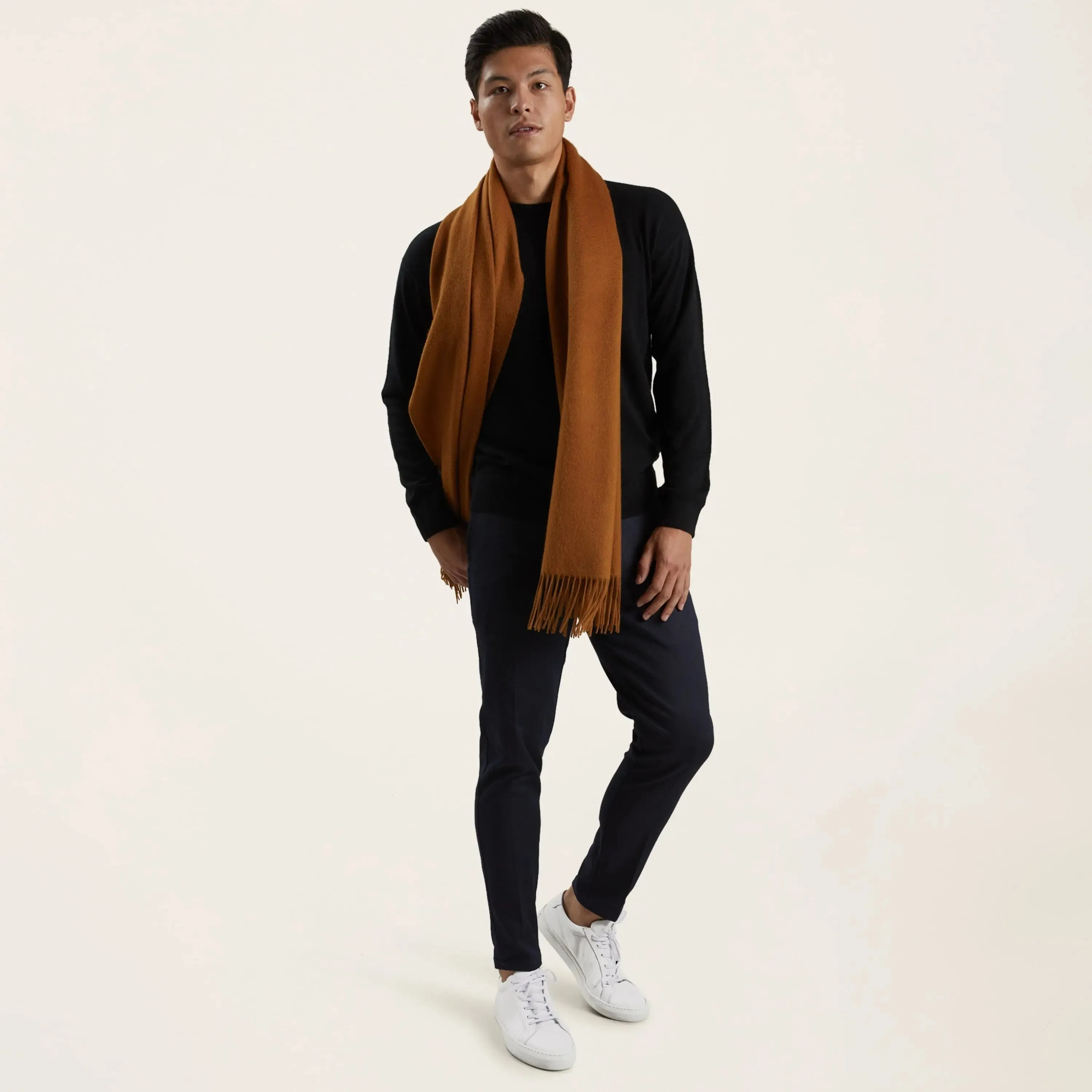 Cleo Oversized Cashmere Scarf by Italic