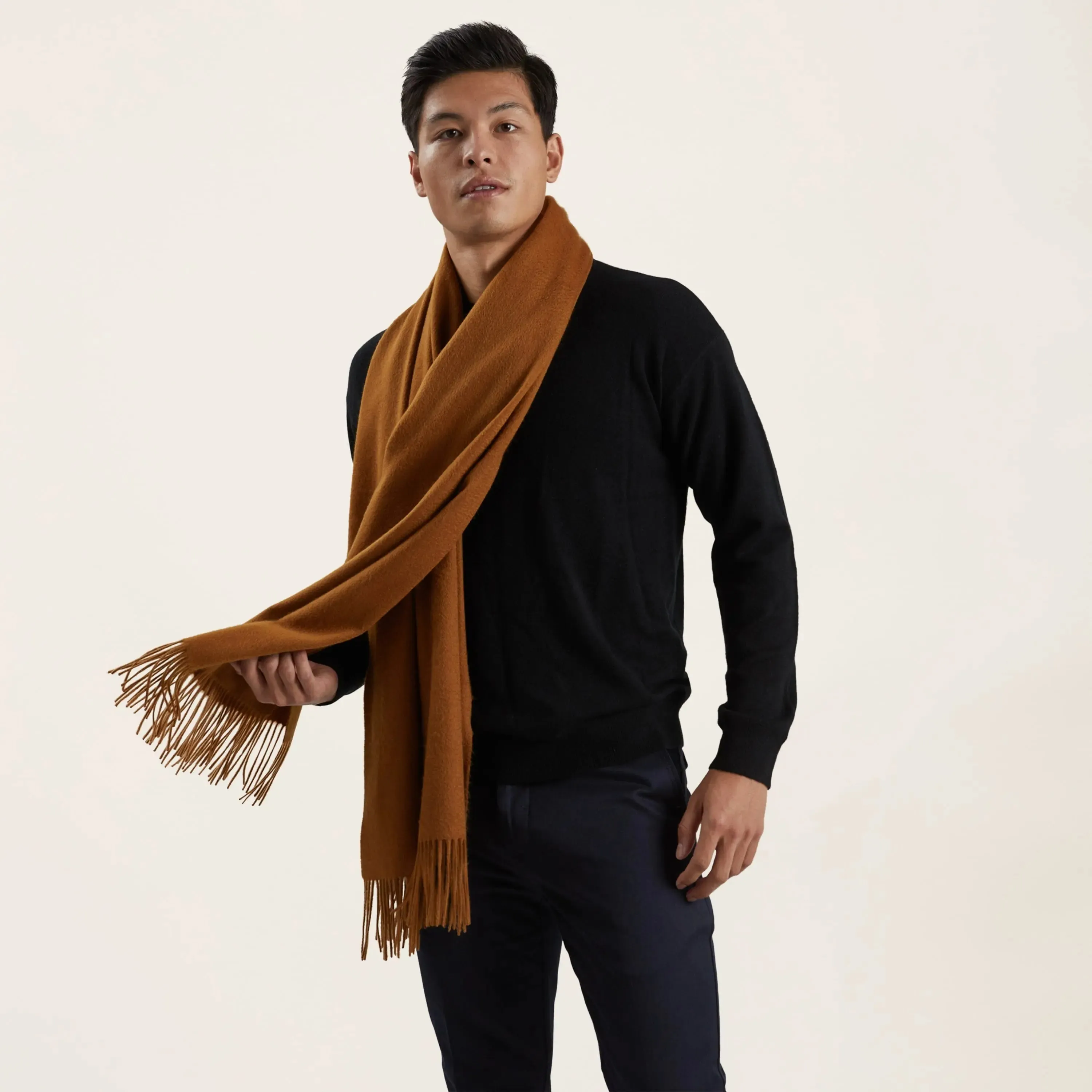 Cleo Oversized Cashmere Scarf by Italic
