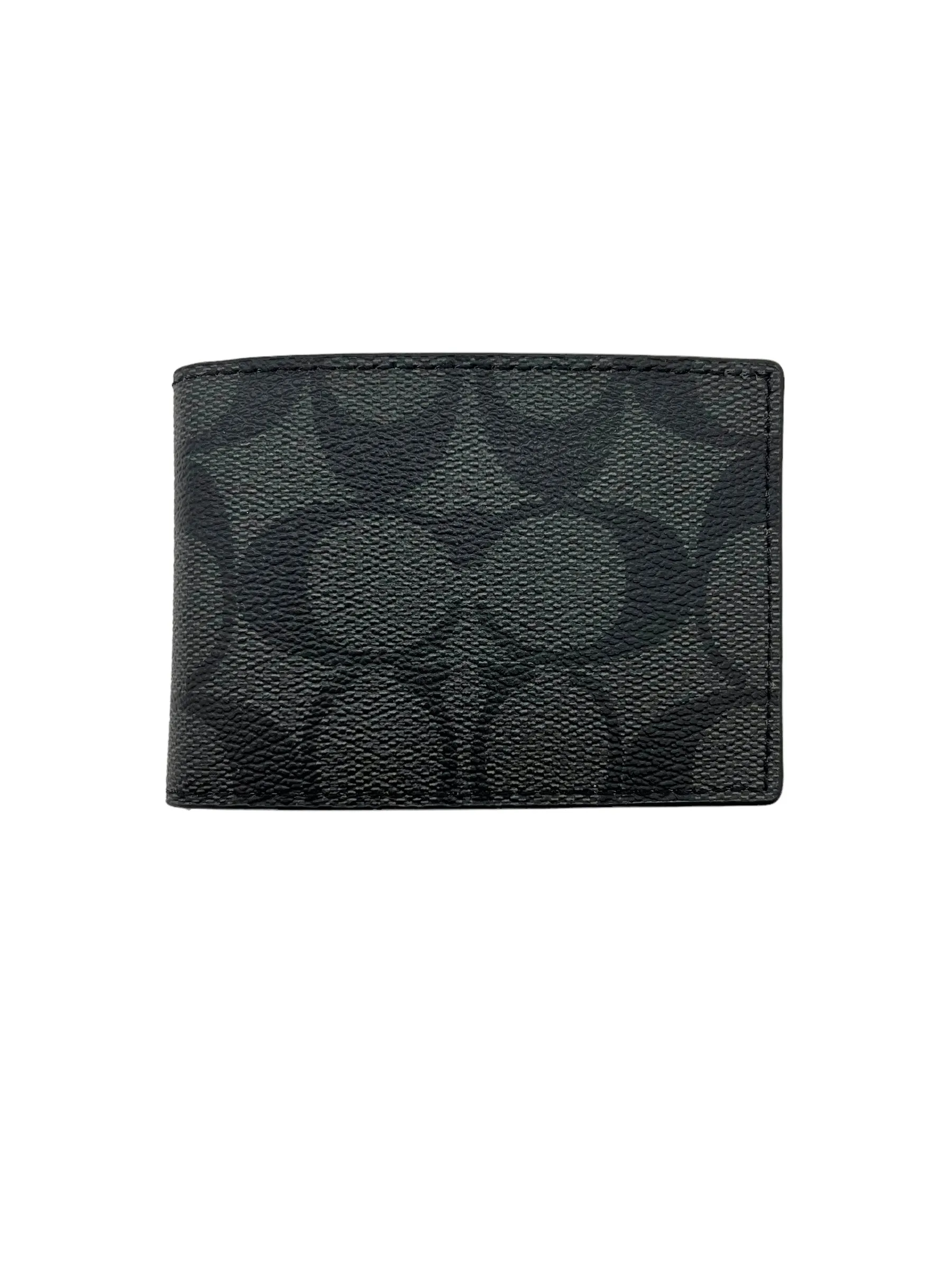 Coach Gray Signature 3 in 1 Wallet Gift Set
