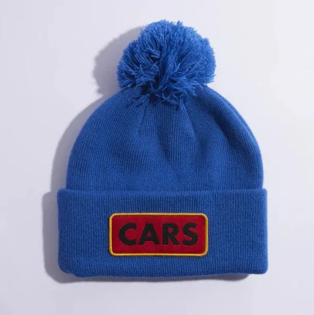 Coal - The Vice Kids Pom Beanie - Blue Cars