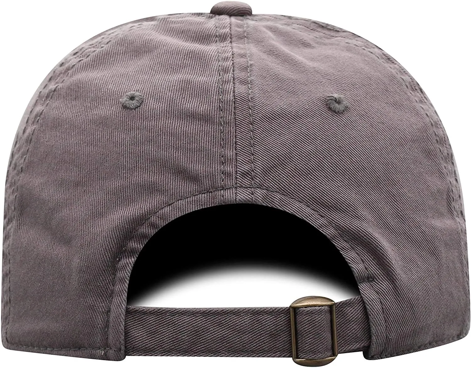 Collegiate Hats - Fitted Caps Adjustable Hats and Snapbacks Available (Adjustable Hat, Ole Miss Grey)