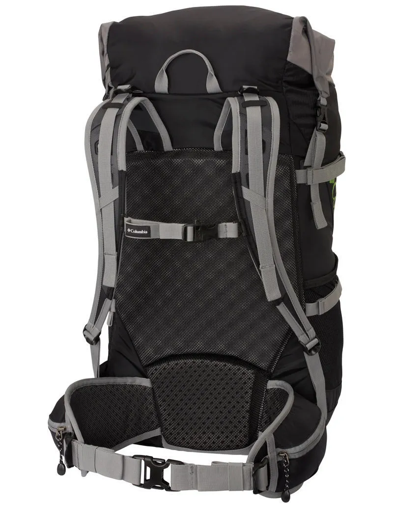 Columbia Unisex Black Trail Pursuit 40L Backpack