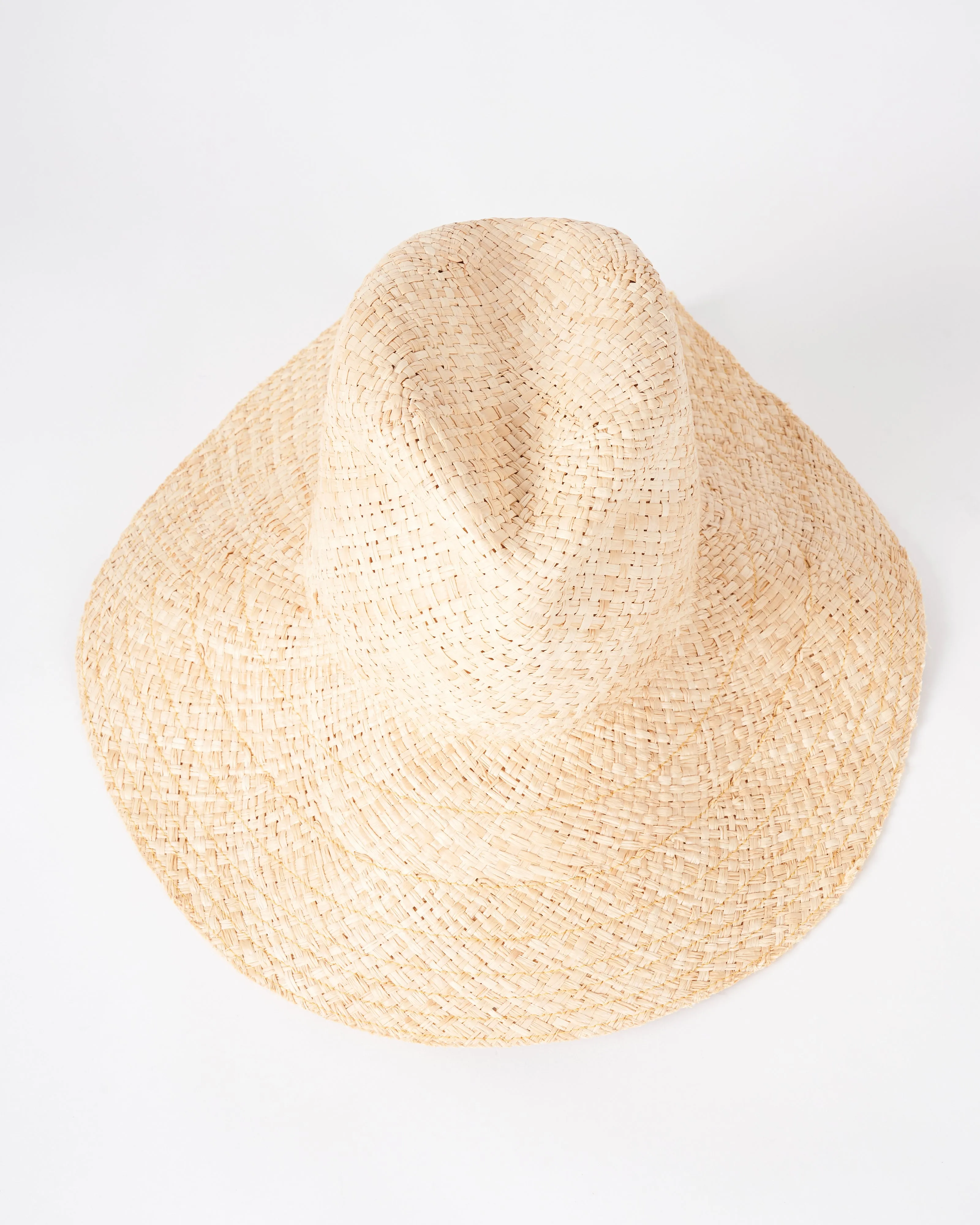 commando hat - straw natural / natural