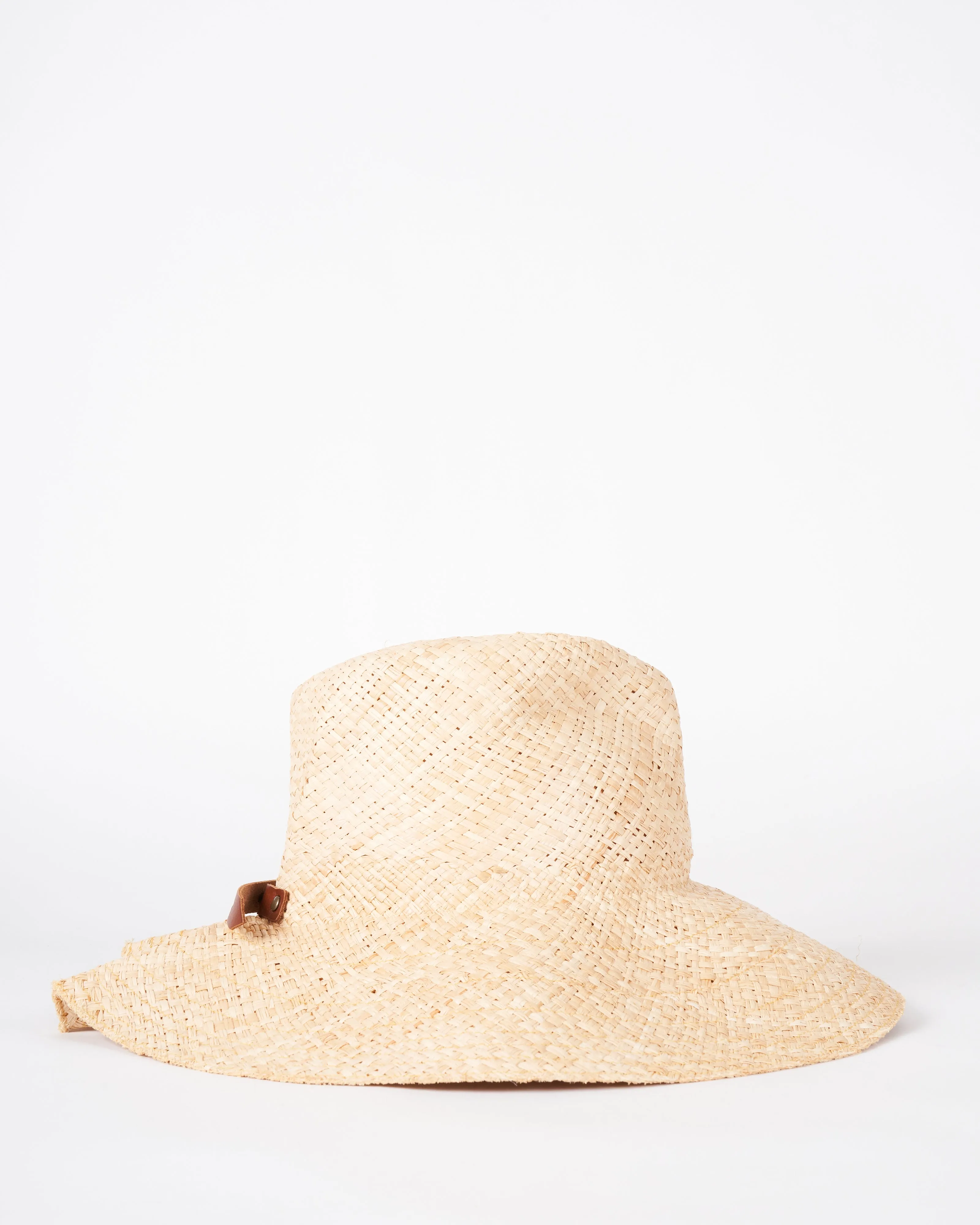 commando hat - straw natural / natural