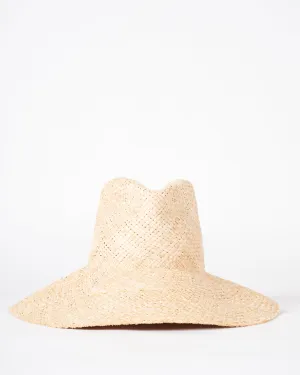 commando hat - straw natural / natural