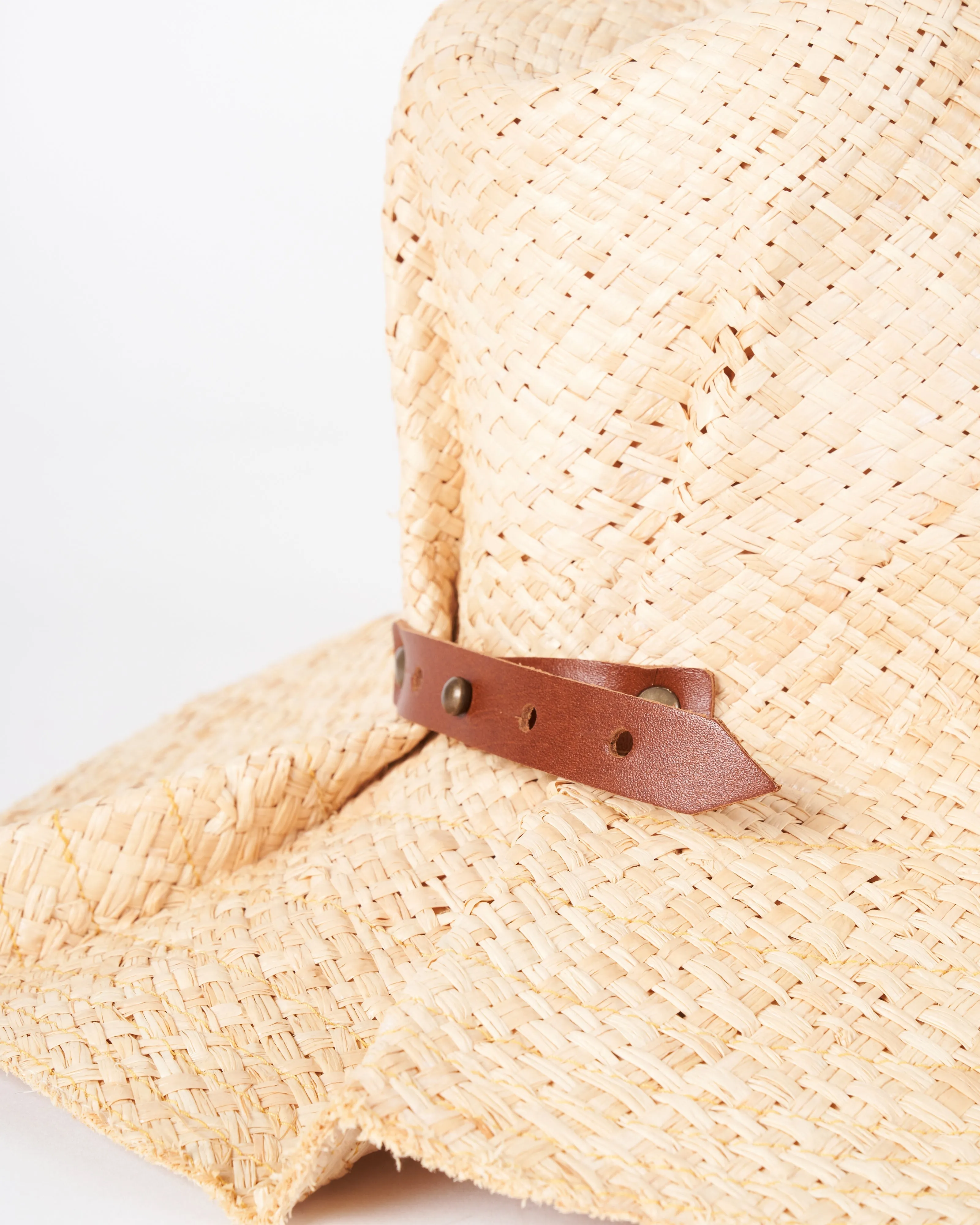 commando hat - straw natural / natural