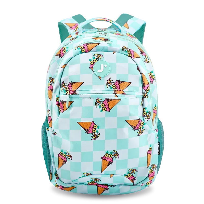 Cornelia Laptop Backpack in Ice Cone