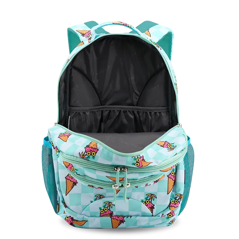Cornelia Laptop Backpack in Ice Cone