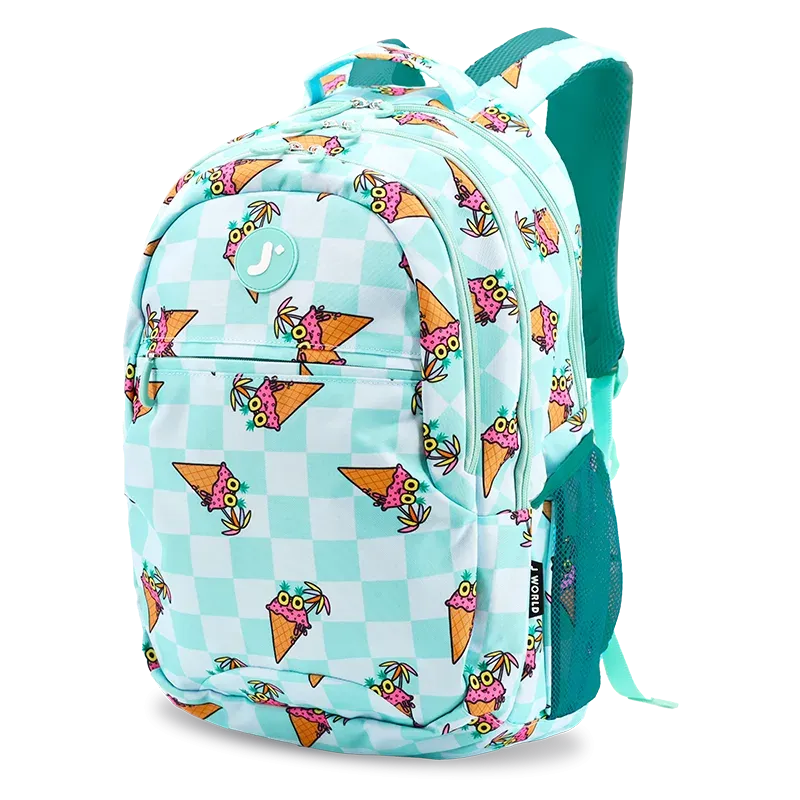 Cornelia Laptop Backpack in Ice Cone