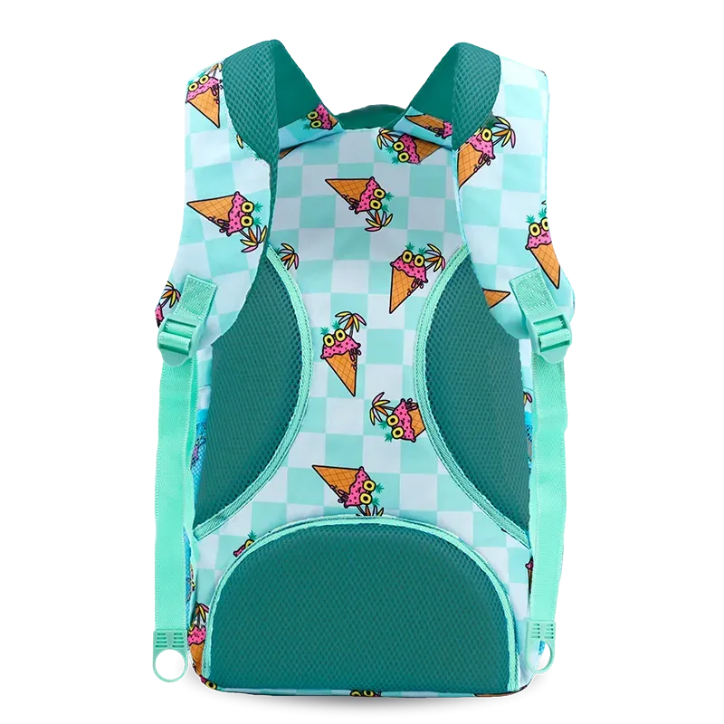 Cornelia Laptop Backpack in Ice Cone