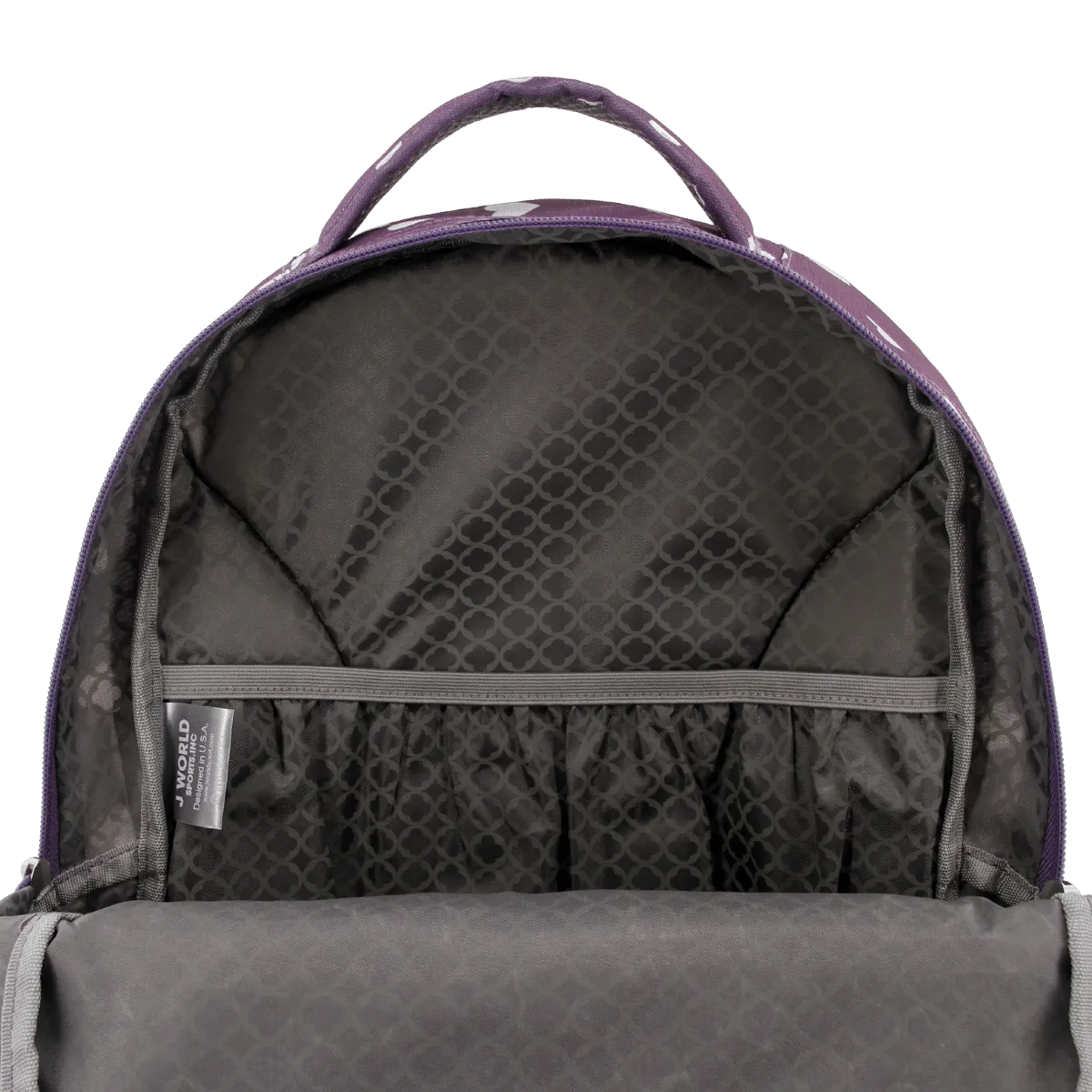 Cornelia Laptop Backpack in Purple Heart - Final Sale