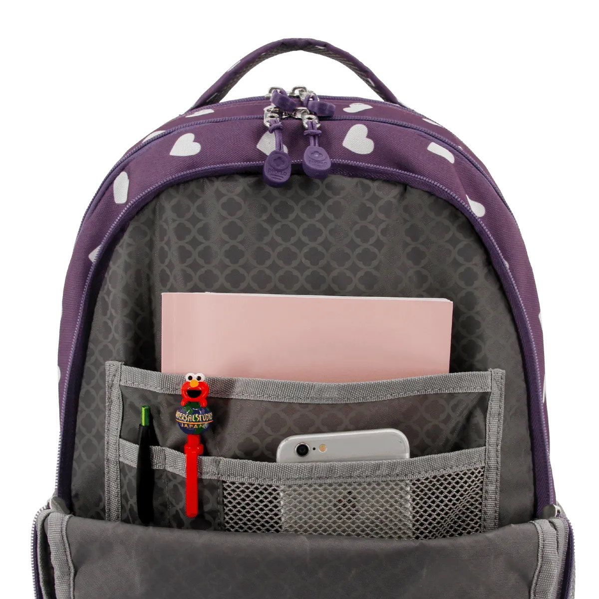 Cornelia Laptop Backpack in Purple Heart - Final Sale