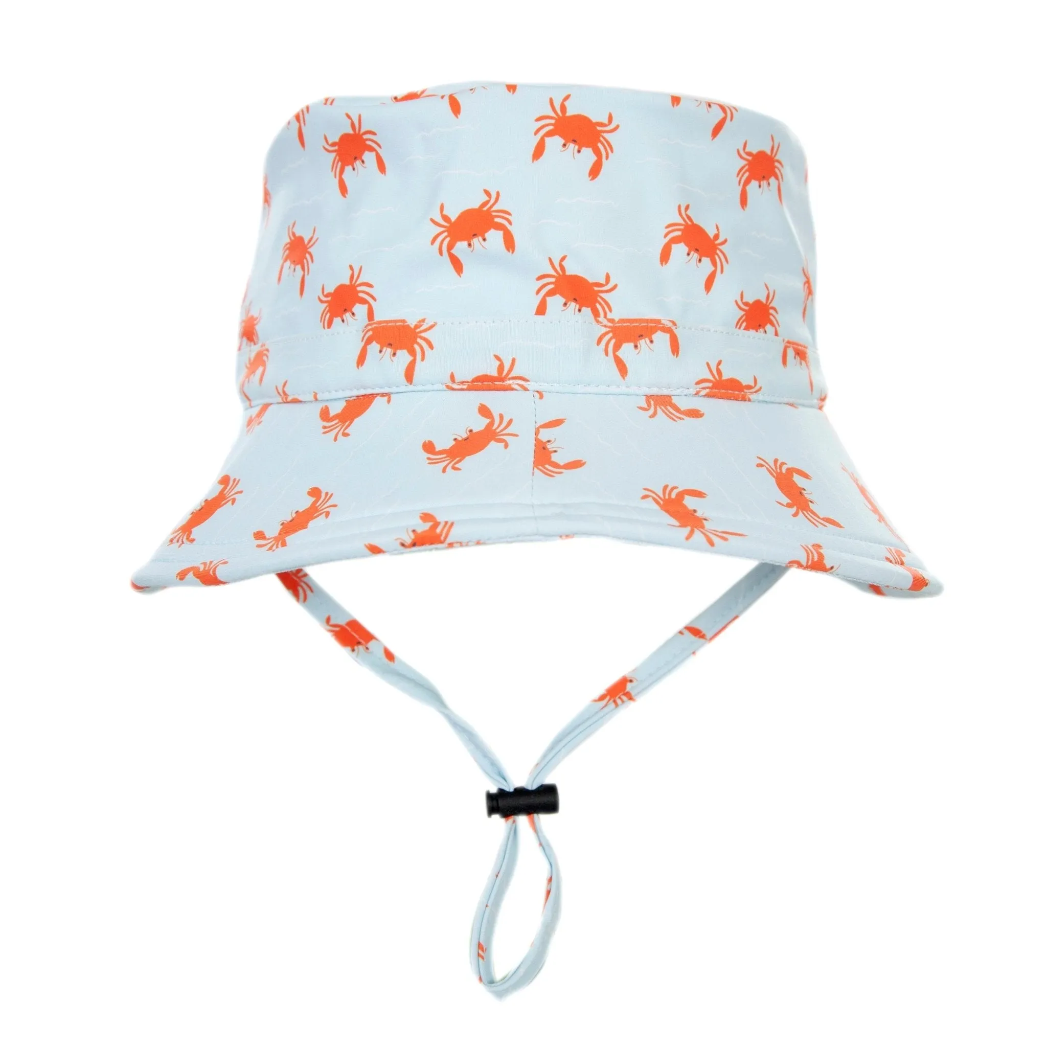 Crab Wide Brim Swim Bucket Hat