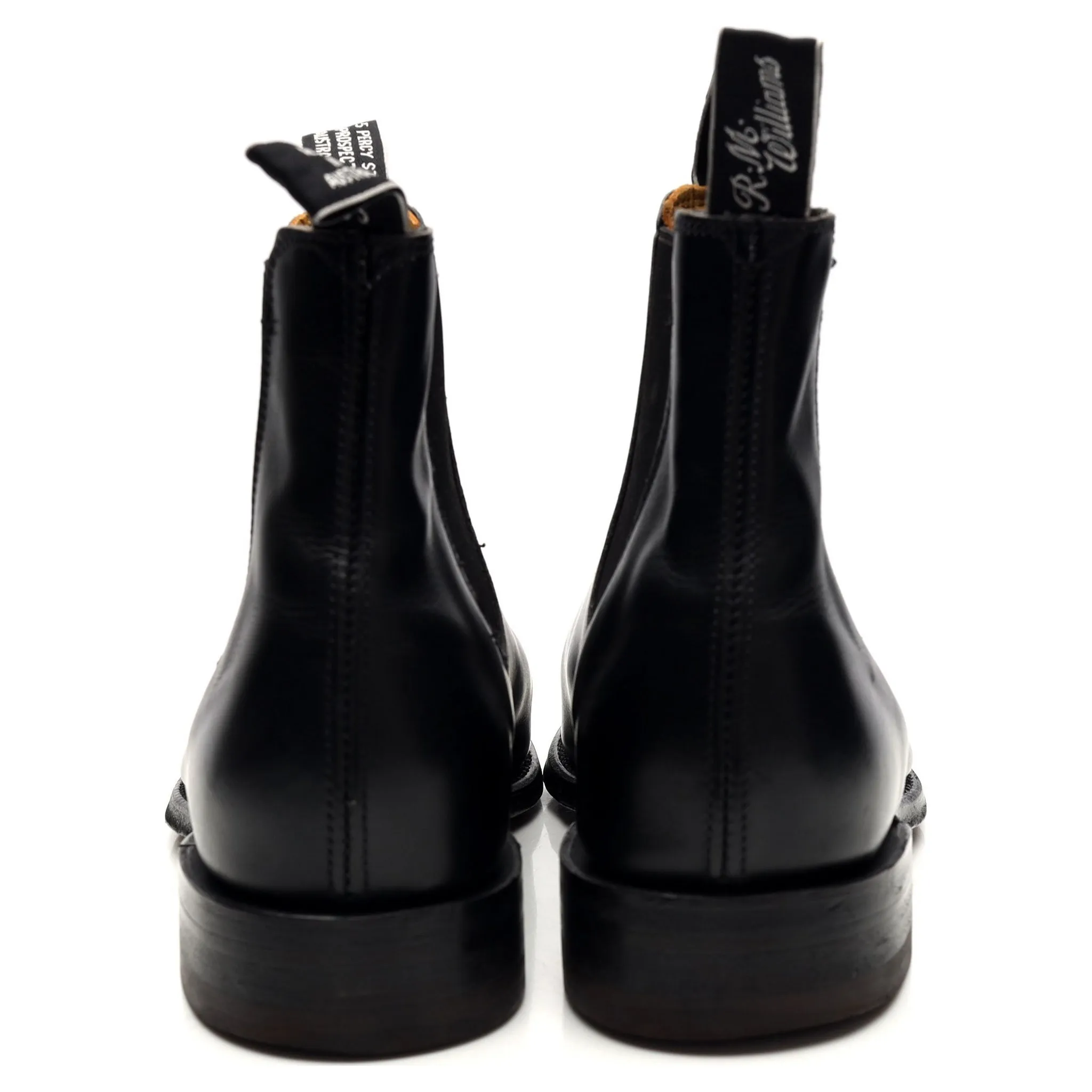 'Craftsman' Black Leather Chelsea Boots UK 10.5 G