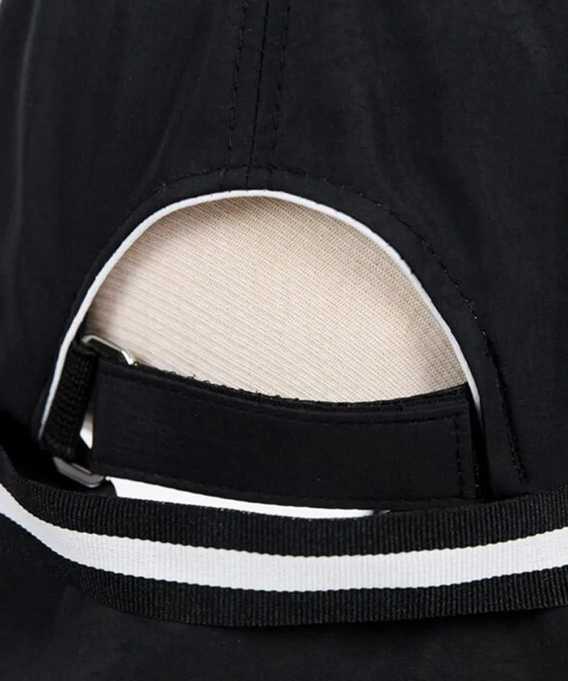 CREVE NINE: Women's Logo Strap Bucket Hat - Black