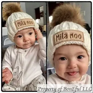 Custom Baby Winter Beanie Hats