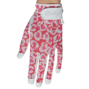 Daily Sports Sun Leo Coral Golf Glove LH