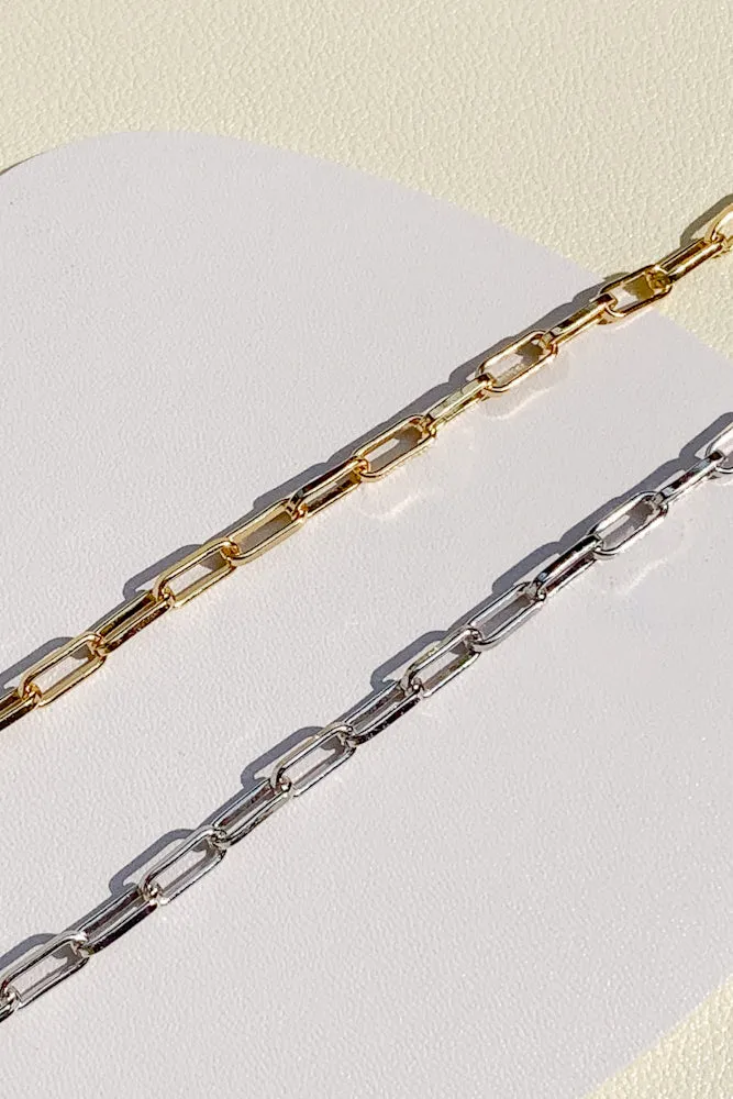Dani Linked Chain Necklace (925 Silver)
