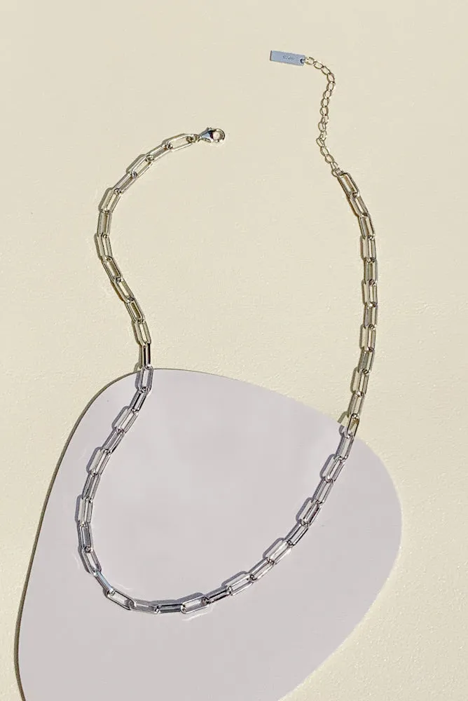 Dani Linked Chain Necklace (925 Silver)
