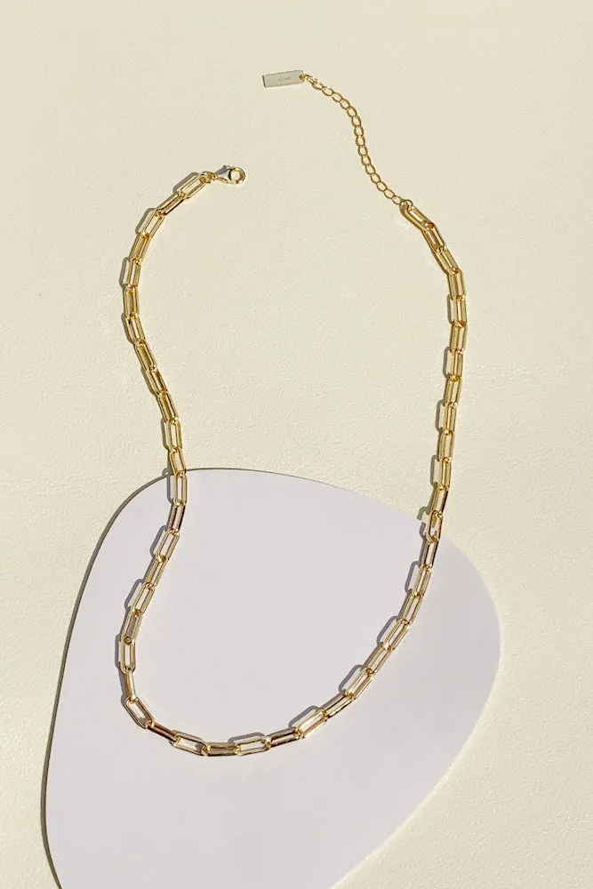 Dani Linked Chain Necklace (925 Silver)