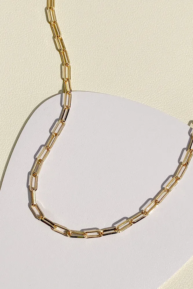 Dani Linked Chain Necklace (925 Silver)