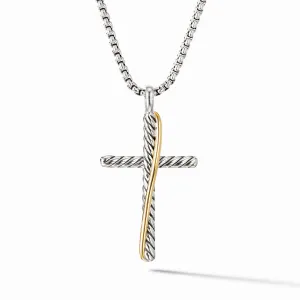 David Yurman The Crossover® Collection Necklaces & Pendant in Silver and 18-Karat Yellow Gold