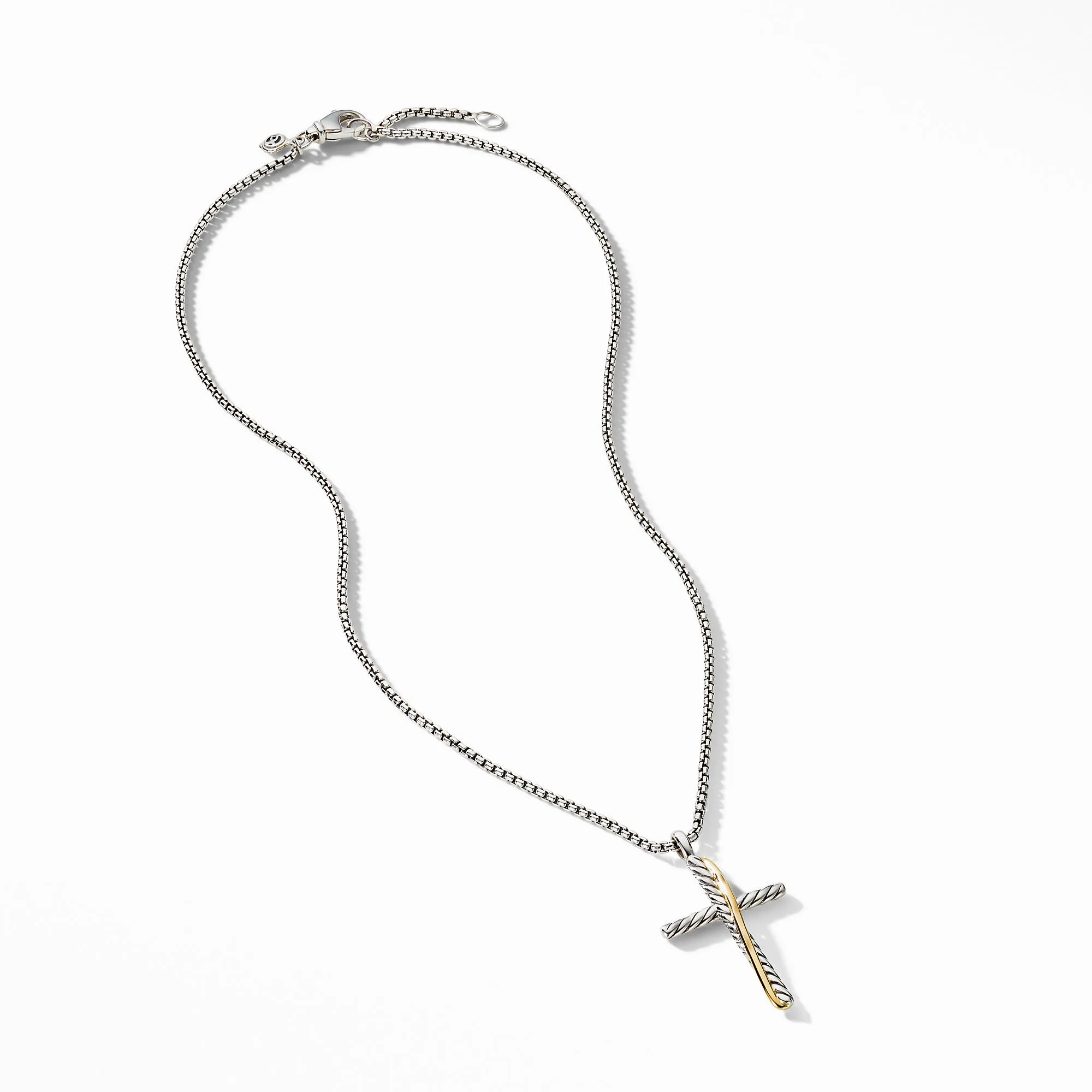 David Yurman The Crossover® Collection Necklaces & Pendant in Silver and 18-Karat Yellow Gold