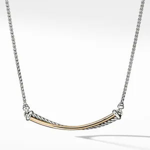 David Yurman The Crossover® Collection Necklaces & Pendant in Silver and 18-Karat Yellow Gold