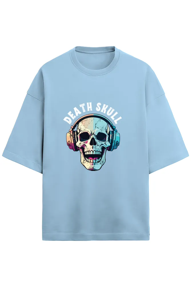 Death Skull - Terry Oversized Tshirt (Women)