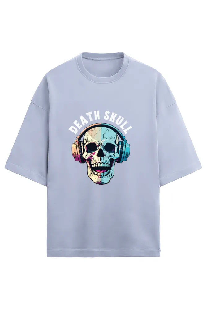 Death Skull - Terry Oversized Tshirt (Women)