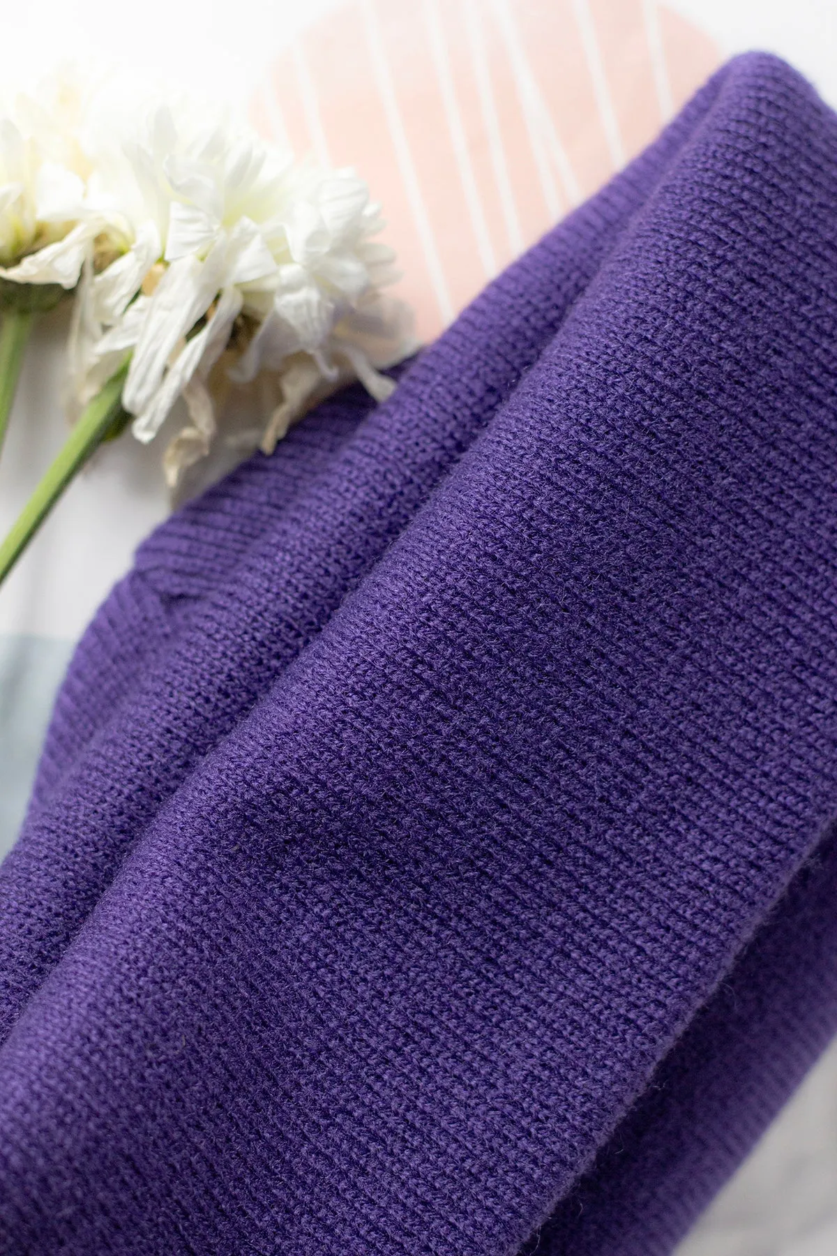 Deep Purple Beanie Hat