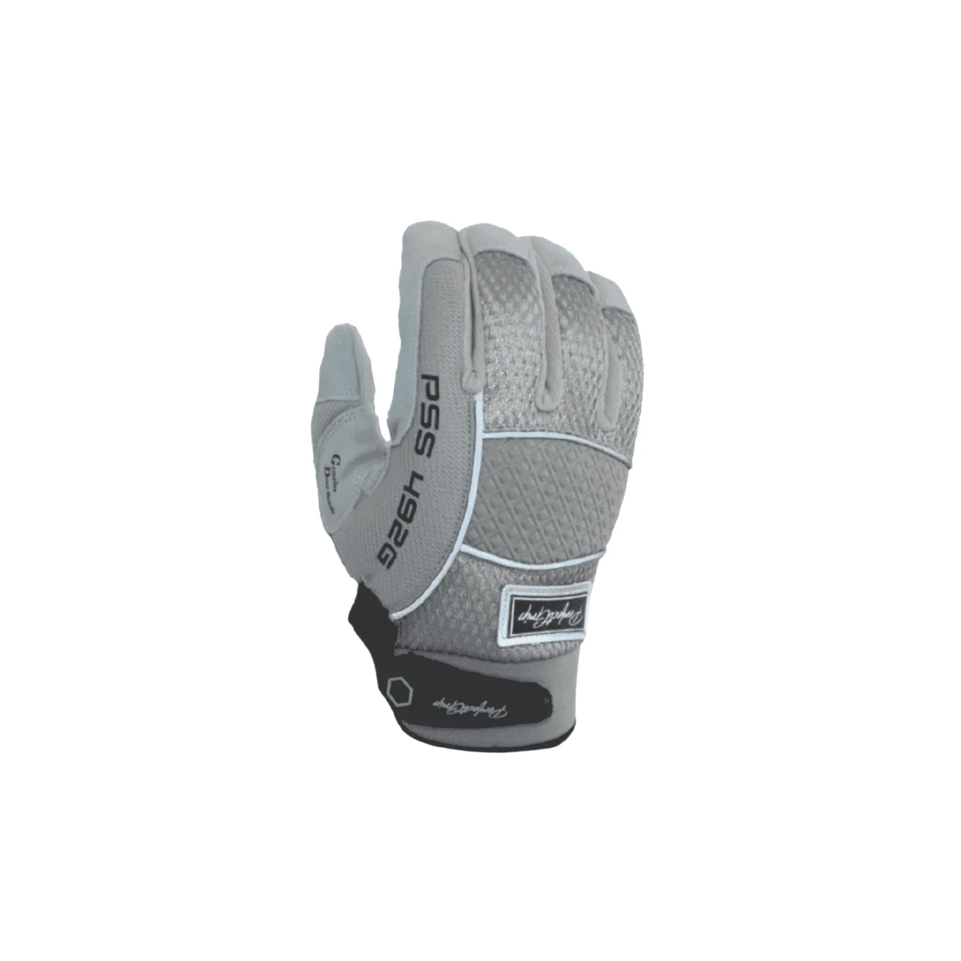Deerskin Glove – Deerskin Glove – Premium Gray Deer Suede Mechanic Glove with Knit Back and Adjustable Cuff