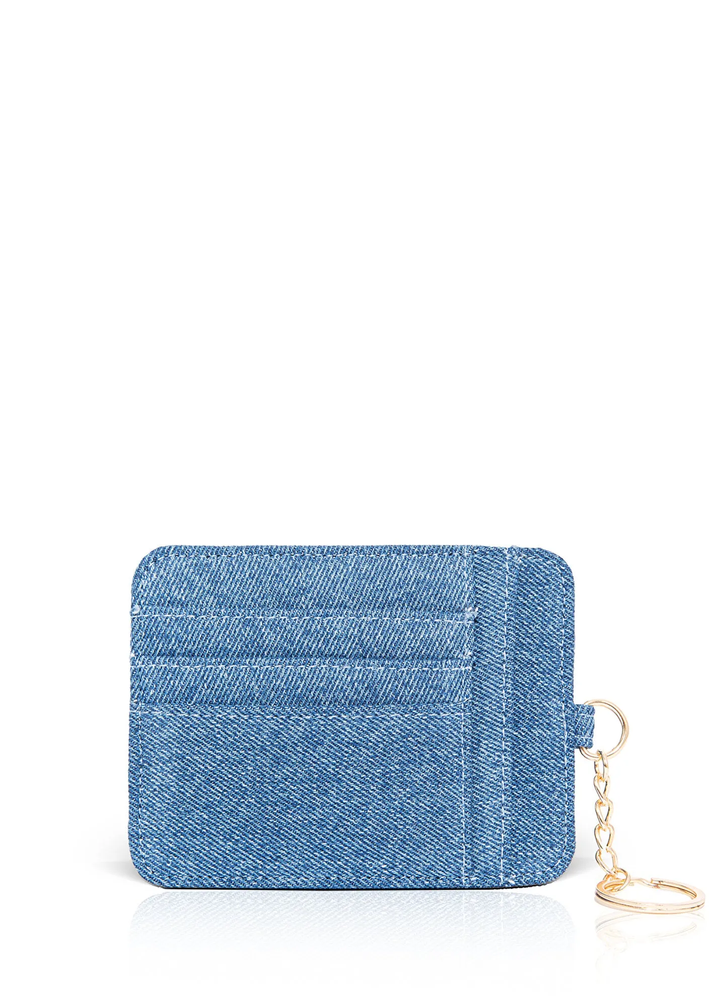 Denim Card Holder