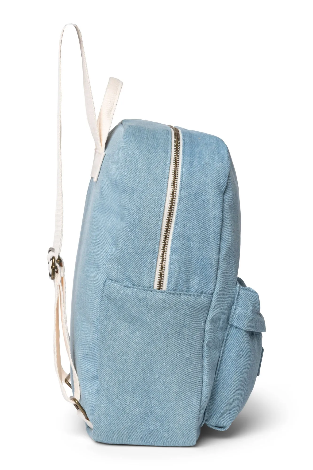 Denim Solid MIDI-Rucksack mit Fronttasche