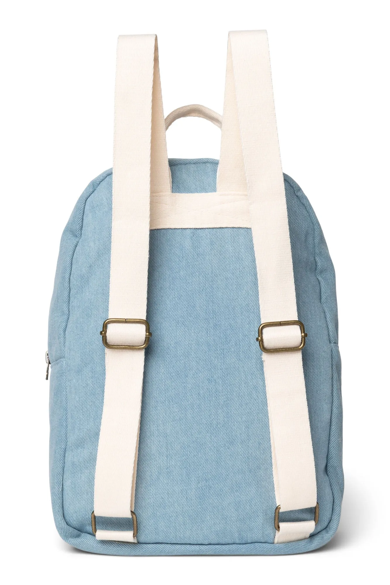 Denim Solid MIDI-Rucksack mit Fronttasche