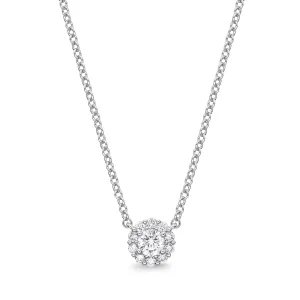 Diamond Blossom Pendant .25 Total Carat Weight