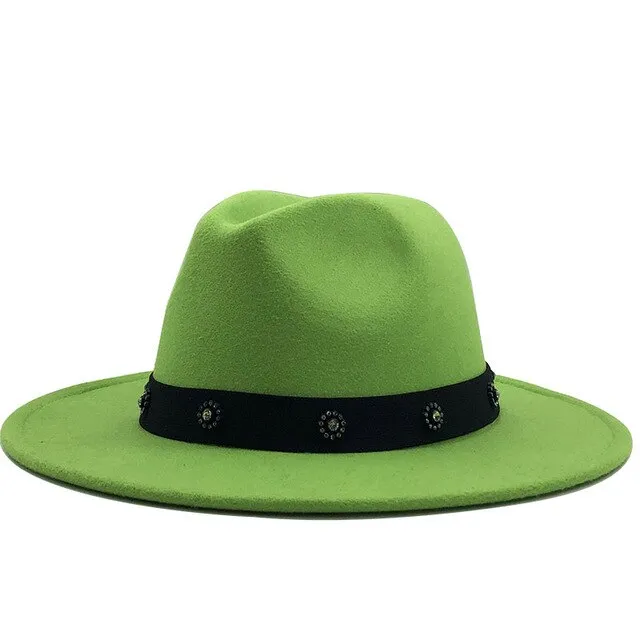 Diamond Decoration Fedora
