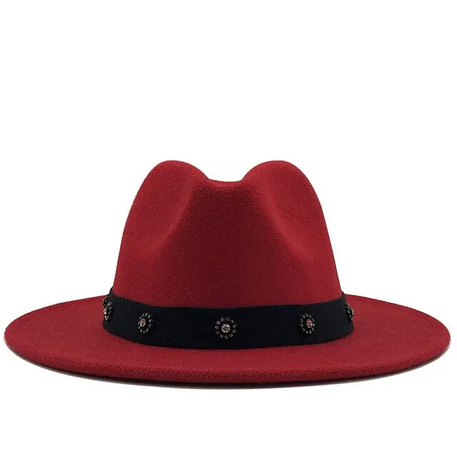 Diamond Decoration Fedora